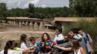 Almeida critica el "fallo" de la Aemet mientras Ayuso pide la declaración de "zona catastrófica"