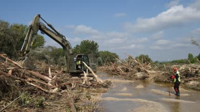 La Guardia Civil encuentra dos cadáveres en la zona devastada por la DANA en Aldea del Fresno