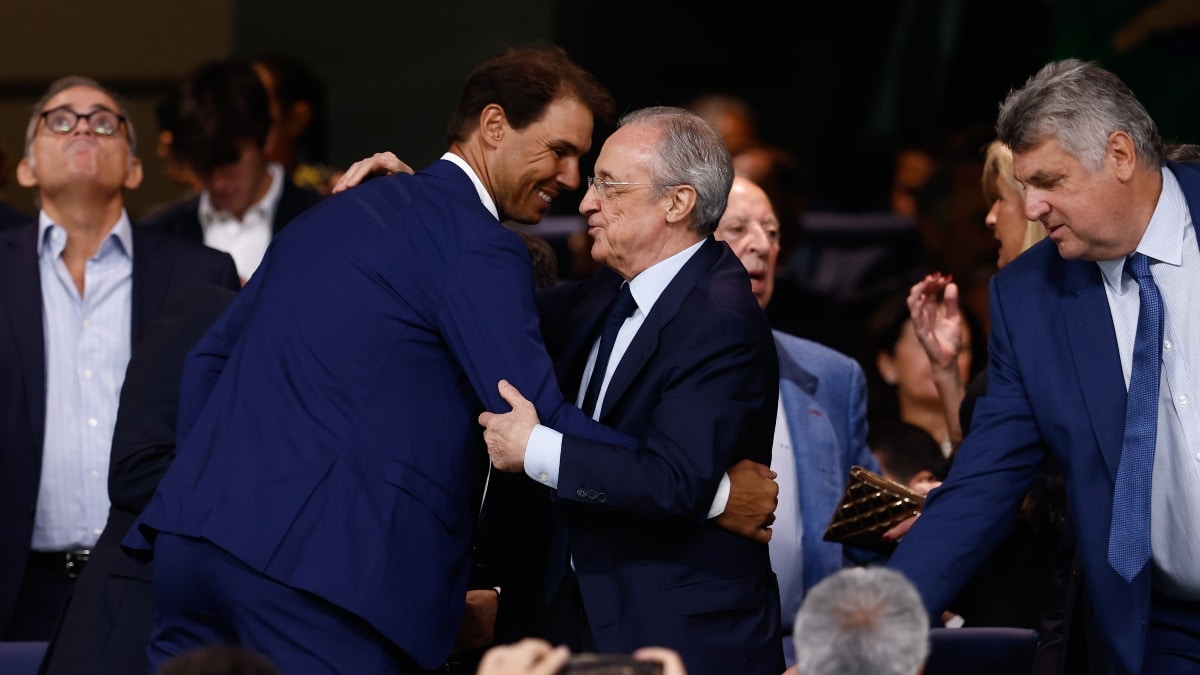 Rafa Nadal y Florentino Pérez