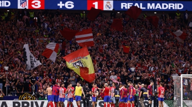 LaLiga denunciará el acoso de unos ultras a una niña que acudió al derbi con una camiseta de Vinícius