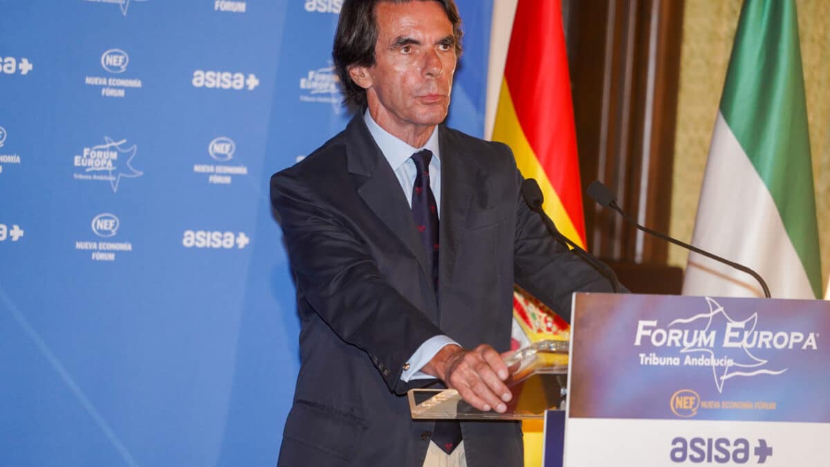 El expresidente del Gobierno de España José María Aznar