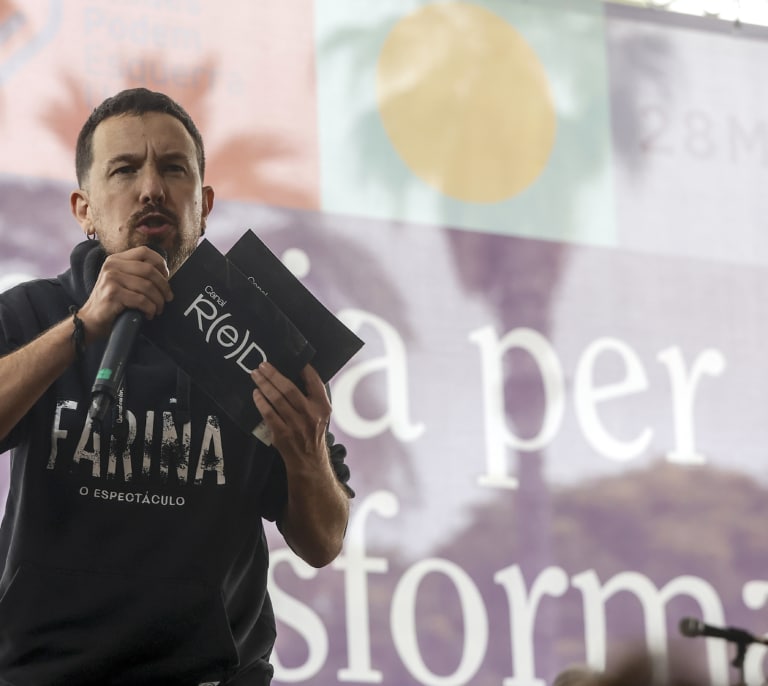 Pablo Iglesias carga contra Óscar Puente: "A veces es un macarra"