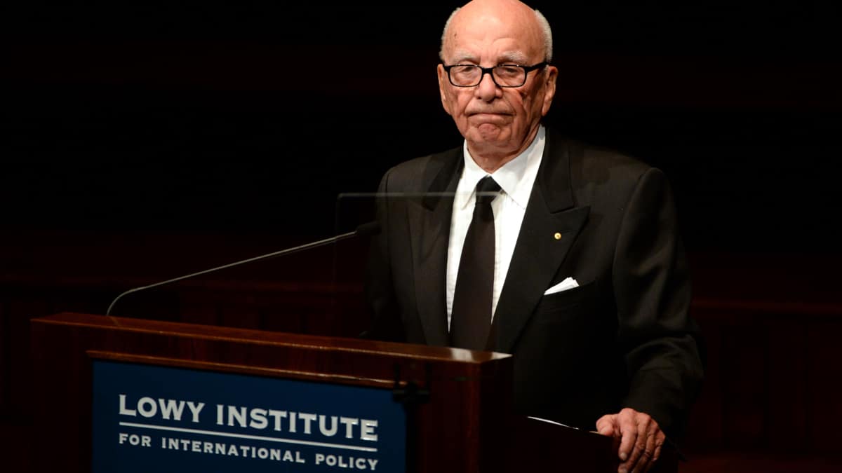 El magnate Rupert Murdoch