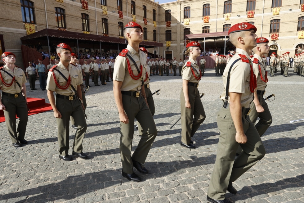 La princesa Leonor cumplirá los 18 años el próximo 31 de octubre, por lo que es de las pequeñas de la academia militar