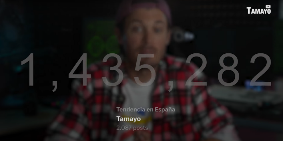 Según los datos que el propio Tamayo recoge, fue tendencia porque 2.000 personas estaban hablando del tema a la vez