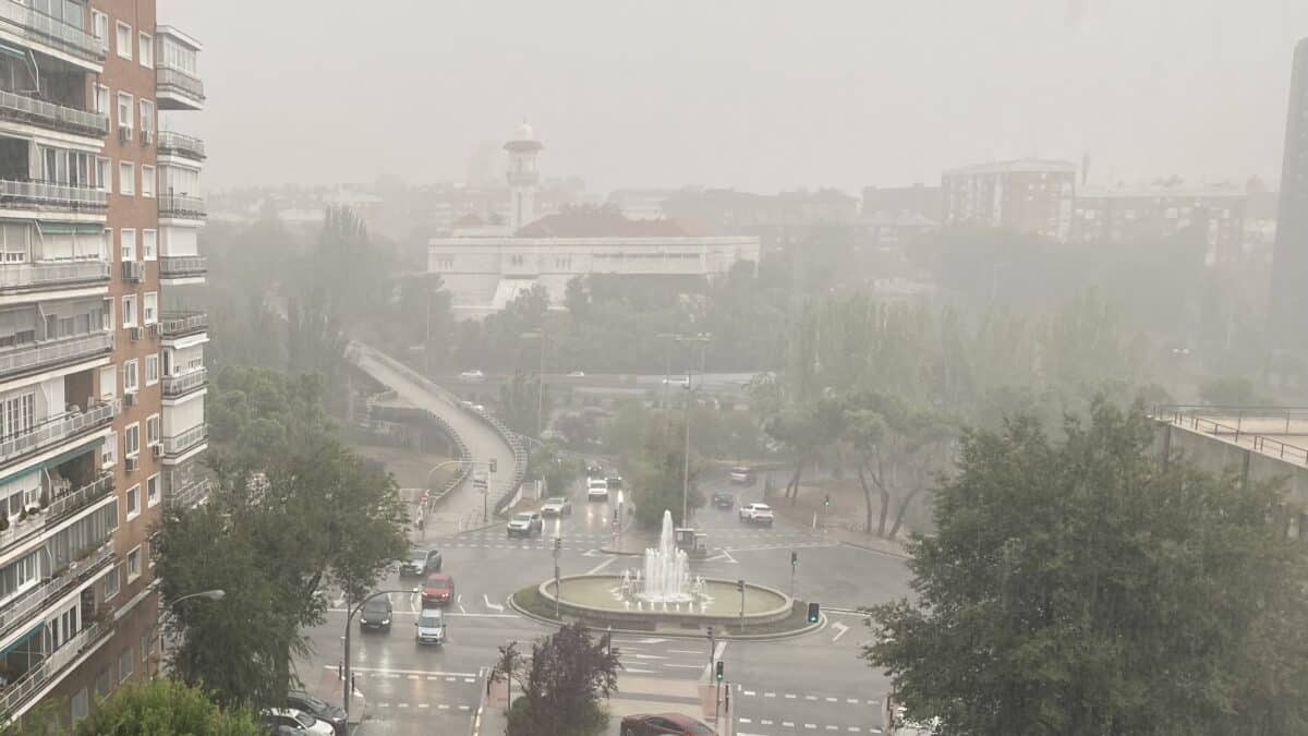 La DANA llega a Madrid.