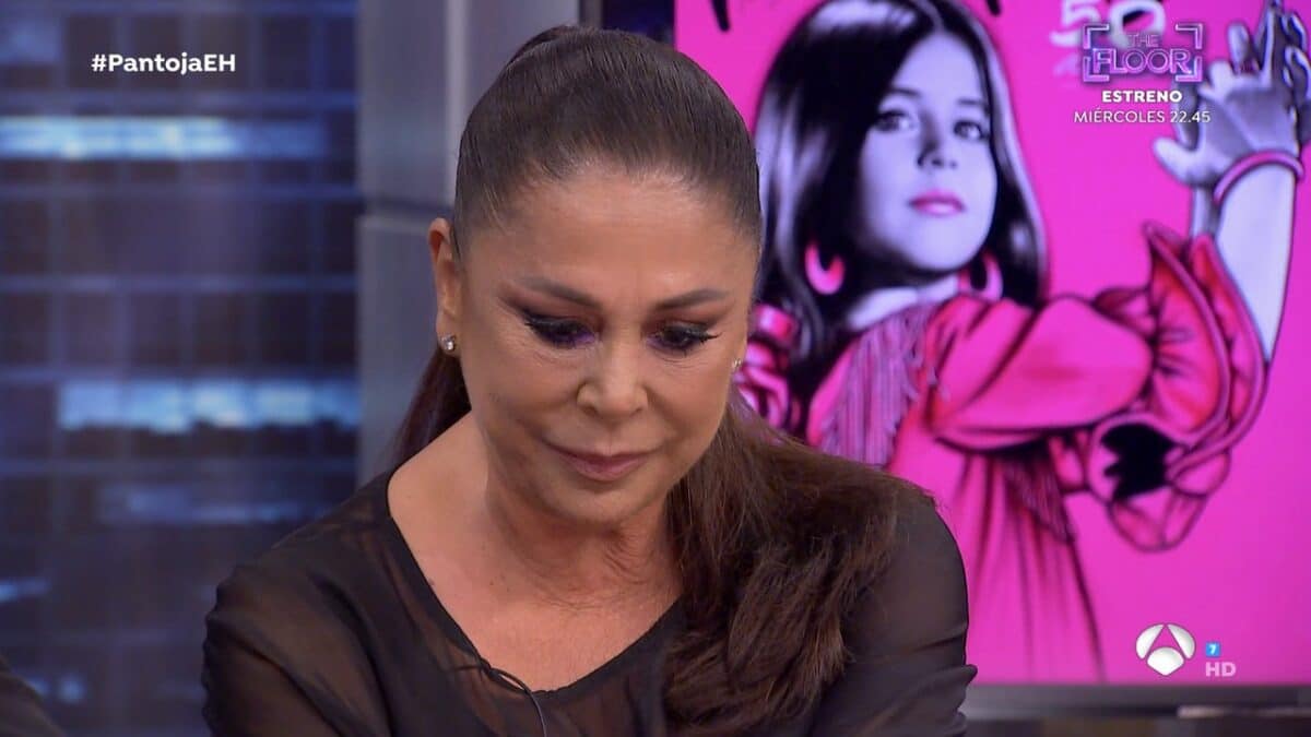 Isabel Pantoja, emocionada en 'El Hormiguero'