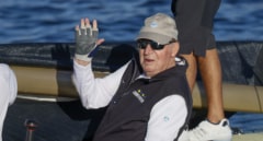 Juan Carlos I queda en penúltima posición en la primera jornada de regatas en Sanxenxo por un error de maniobra