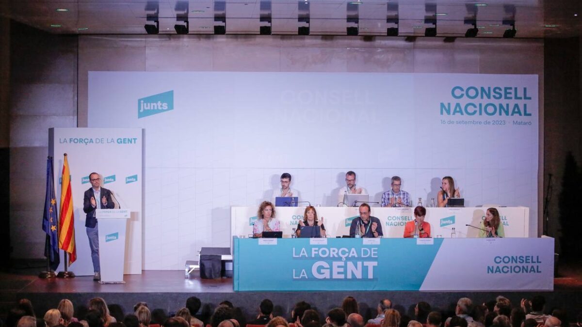 Consell nacional de Junts.