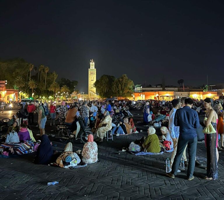 El español que sobrevivió al terremoto en Marrakech: "Era como estar en medio de un oleaje fortísimo"