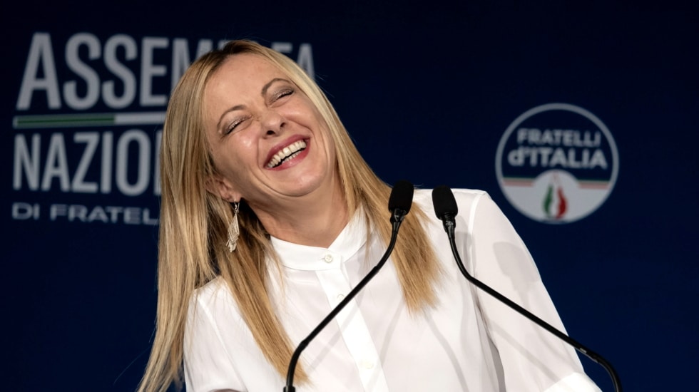 Giorgia Meloni, primera ministra de Italia