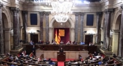 El Parlament aprueba no investir a Sánchez si no promete un referéndum de independencia