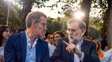 Feijóo, Rajoy con dos pistolas