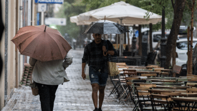 El paso del ex huracán Franklin por España dejará lluvias y tormentas durante el fin de semana