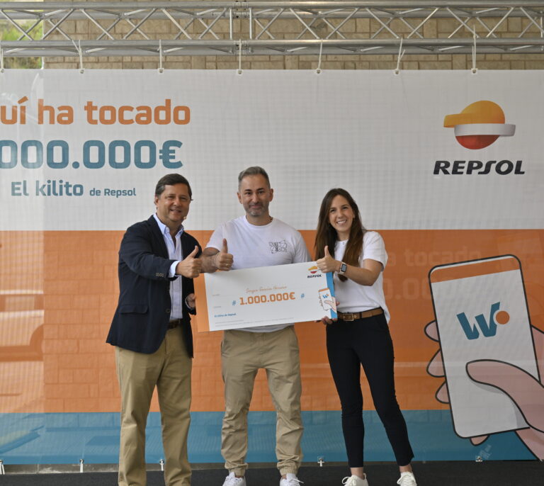 Millonario por echar gasolina en Repsol