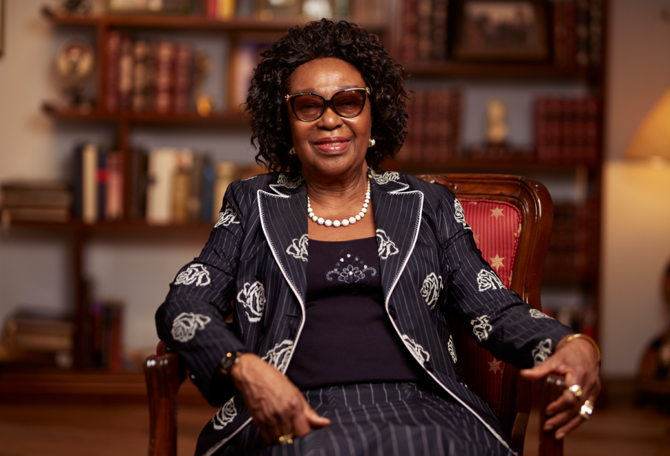 La doctora ghanesa Eunice Brookman-Amissah.