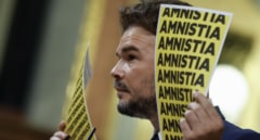 Rufián avisa a Sánchez: "Una amnistía debe sentar las bases para que se produzca un nuevo 1-O"