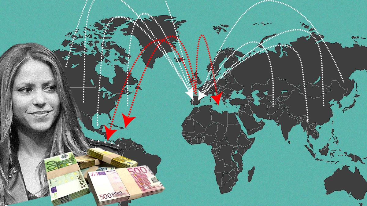 Así facturaba Shakira: un entramado de empresas bajo la lupa en paraísos fiscales