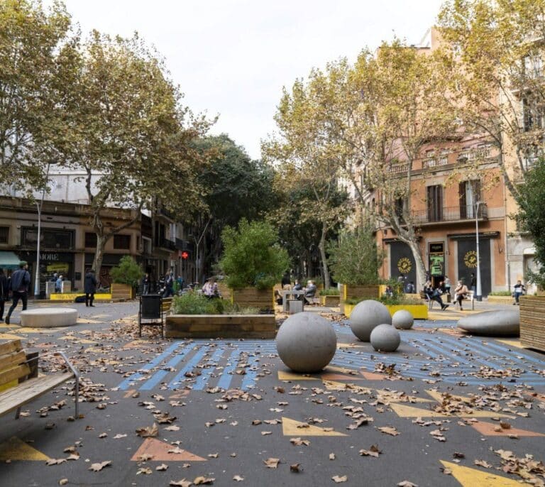 La justicia anula el mayor eje verde de Colau en el centro del Ensanche