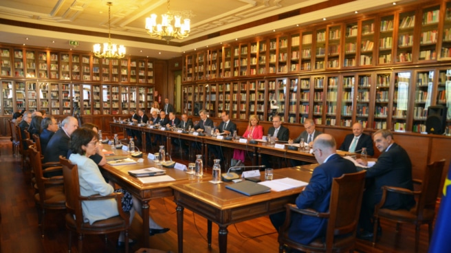 El Tribunal Supremo celebró este lunes un seminario con la visita del presidente del Tribunal de Justicia de la Unión Europea El Tribunal Supremo celebró este lunes un seminario con la visita del presidente del Tribunal de Justicia de la Unión Europea
