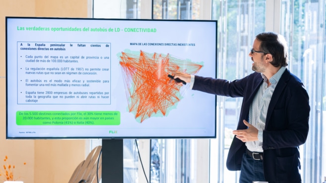 El director general de Flixbus en España, Pablo Pastega. El director general de Flixbus en España, Pablo Pastega.