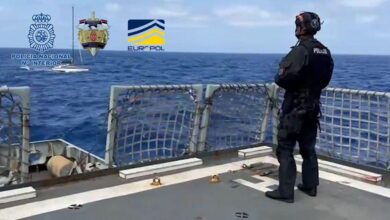 El velero de los 2.700 kilos de cocaína: golpe al narcotráfico europeo en Canarias