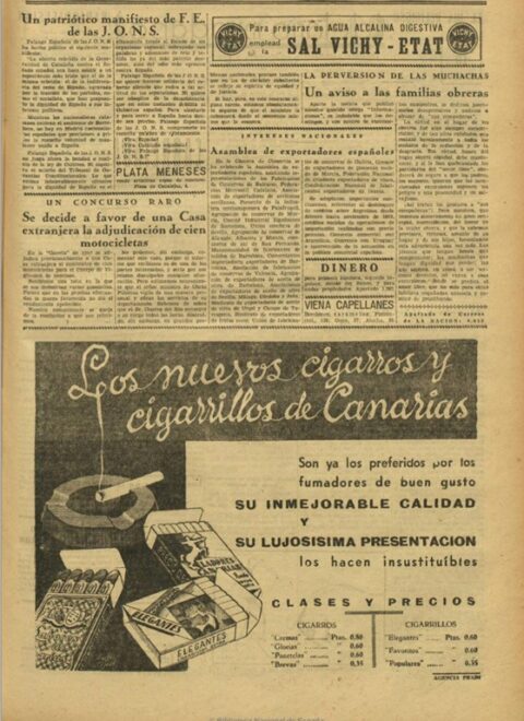 Artículo publicado por José Antonio Primo de Rivera el 15 de junio de 1934 en el diario 'La Nación'
