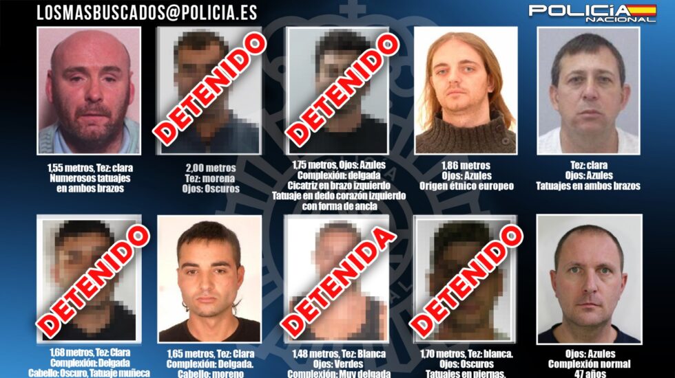 Lista de los fugitivos más buscados de España en 2022