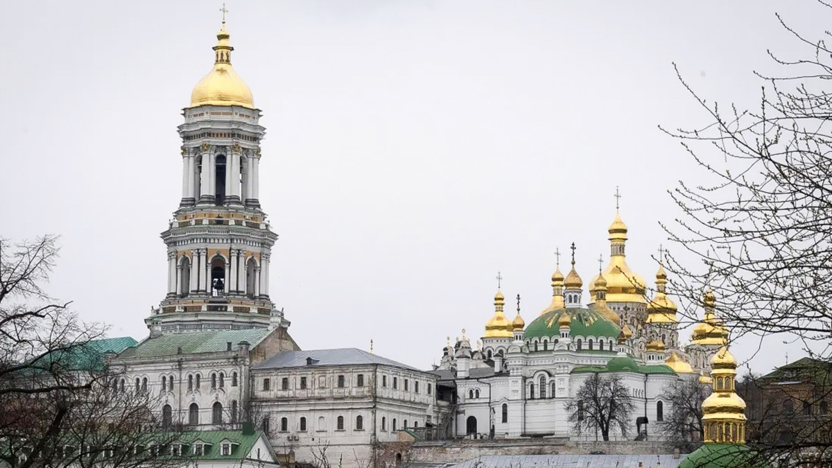 El Monasterio de las Cuevas, también conocido como Kyiv-Pechersk Lavra, en Kiev