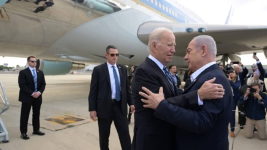 Biden llega a Israel en plena escalada de la tensión por el ataque al hospital de Gaza
