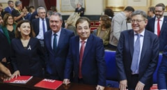 El PSOE respira aliviado con Aragonès y se reagrupa frente al "teatrillo" del PP en el Senado