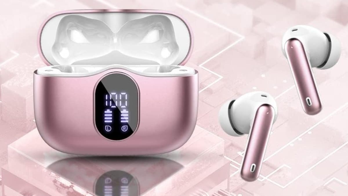 auriculares bluetooth rosas