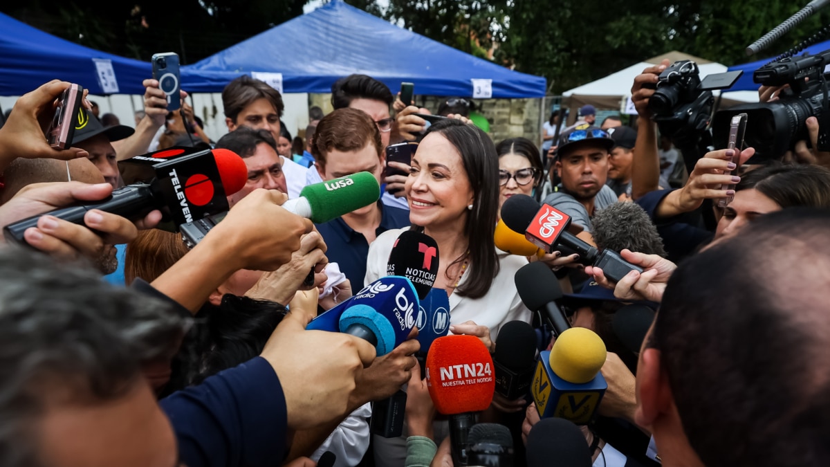 María Corina Machado arrasa en las primarias venezolanas con el 93% de los votos