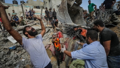 Israel redobla la ofensiva de bombardeos sobre Gaza