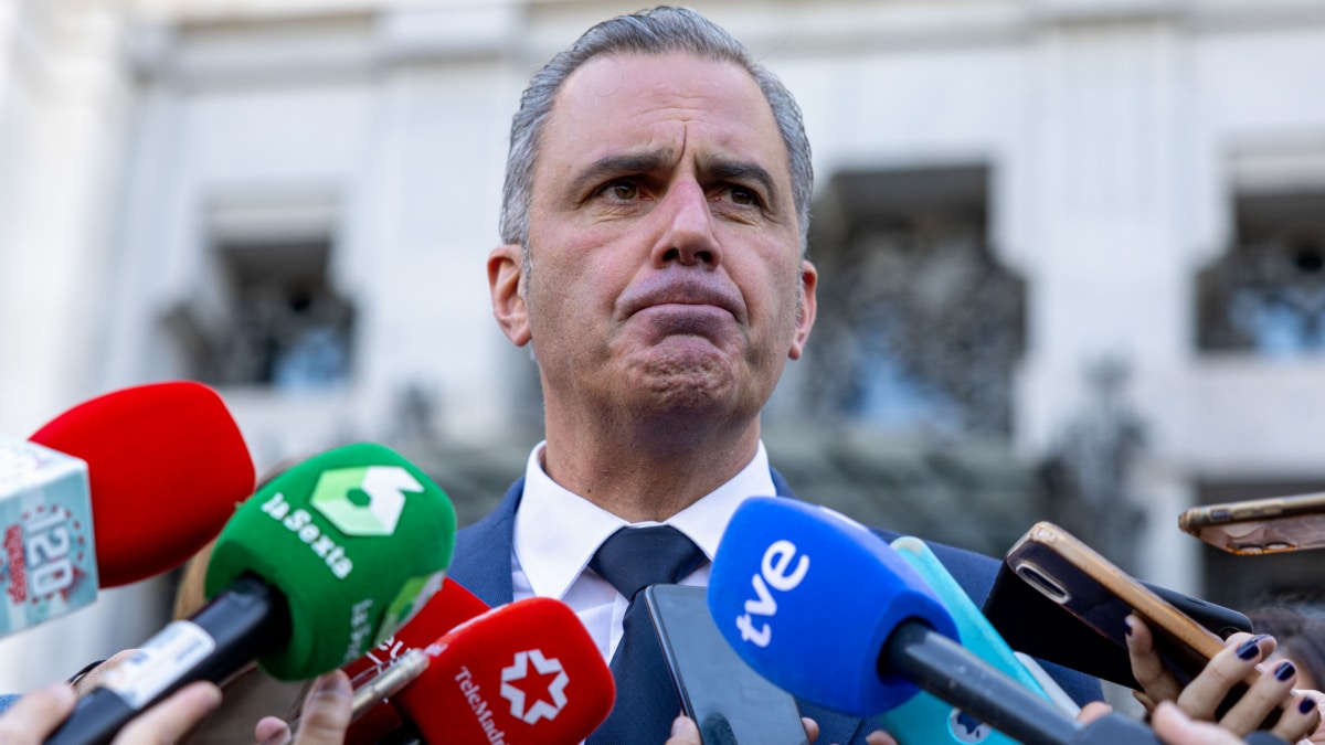 El concejal de Vox en el Ayuntamiento de Madrid Francisco Javier Ortega Smith, el pasado martes. (EFE)