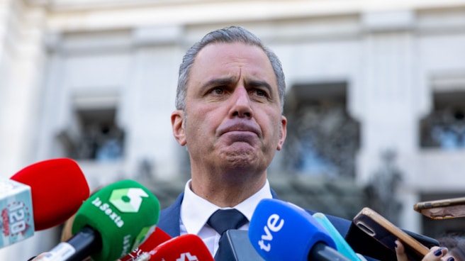 El concejal de Vox en el Ayuntamiento de Madrid Francisco Javier Ortega Smith, el pasado martes. (EFE) El concejal de Vox en el Ayuntamiento de Madrid Francisco Javier Ortega Smith, el pasado martes. (EFE)