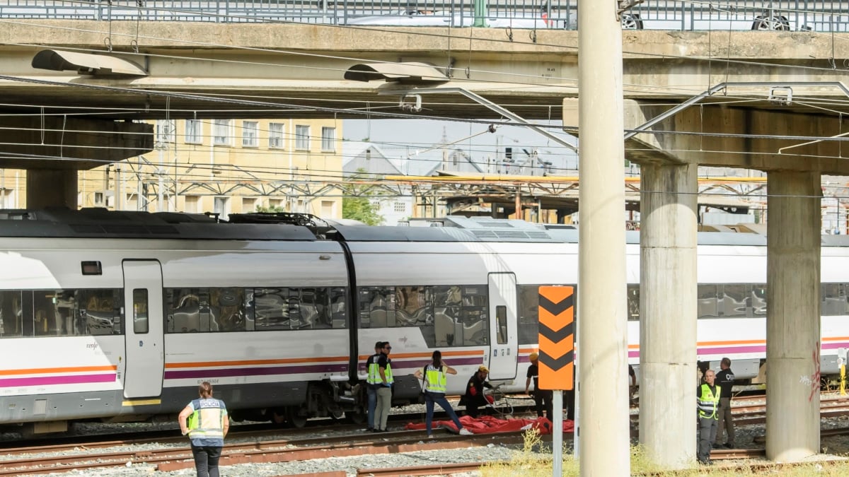 Operativo de búsqueda de Álvaro Prieto en la estación de Santa Justa (Sevilla).