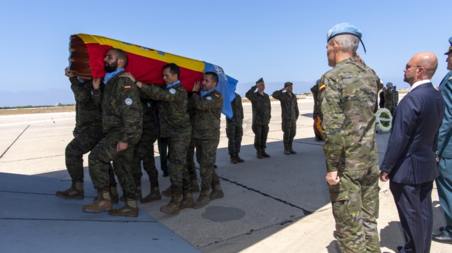 Soldados españoles en Líbano Soldados españoles en Líbano