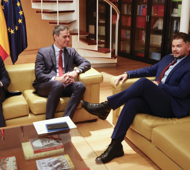 ERC advierte de que solo negocia por ahora la investidura: "Nuestros votos se sudan"