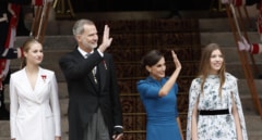 La princesa Leonor, radiante en su gran día con el traje de las "nuevas princesas"