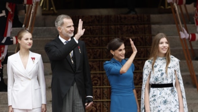 La princesa Leonor, radiante en su gran día con el traje de las "nuevas princesas"