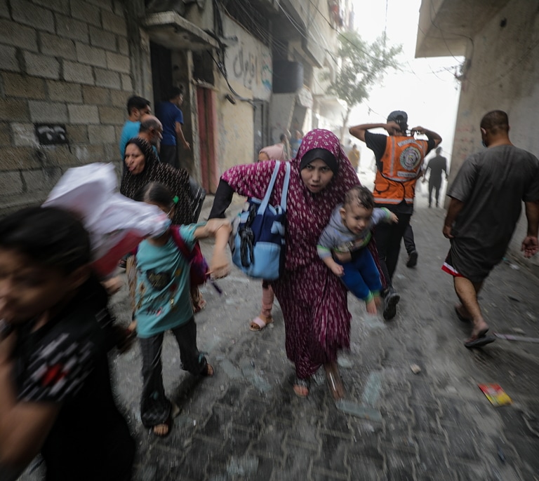 Entra un tercer convoy de 20 camiones con ayuda humanitaria a Gaza