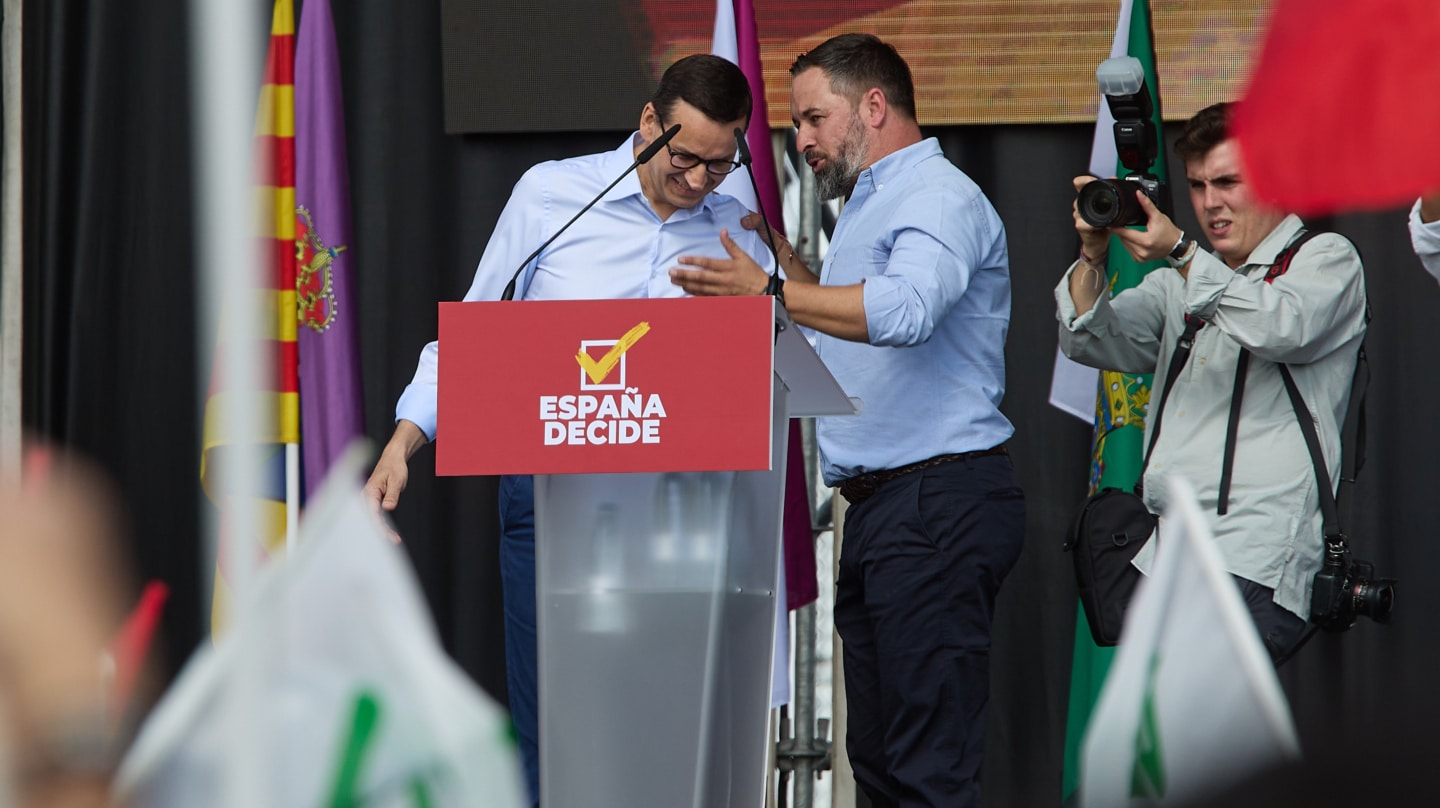 Vox usa las elecciones de Polonia para su pugna contra el PP: "En España y Europa prefieren pactar con el socialismo"