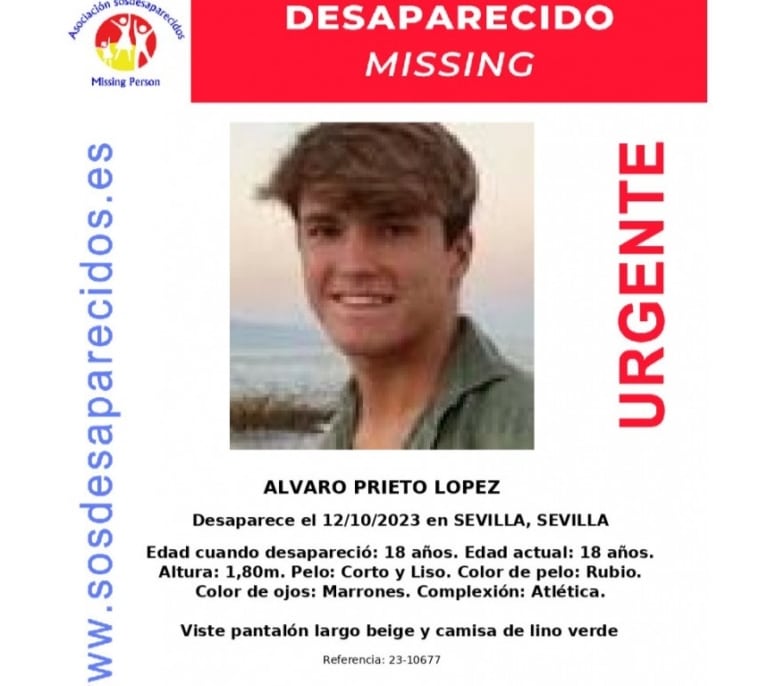 48 horas sin rastro de Álvaro, el futbolista del Córdoba desaparecido en Sevilla