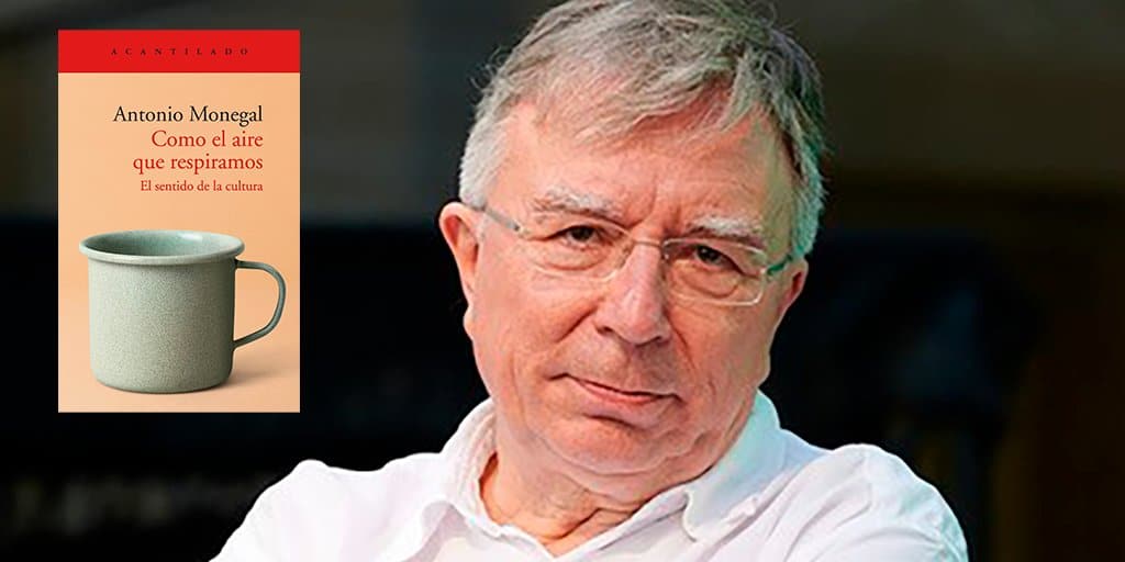 Antonio Monegal, Premio Nacional de Ensayo 2023 por 'Como el aire que respiramos: el sentido de la cultura'