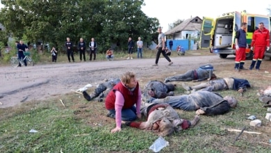 Más de 50 muertos en Járkov en un ataque ruso a una tienda de comestibles