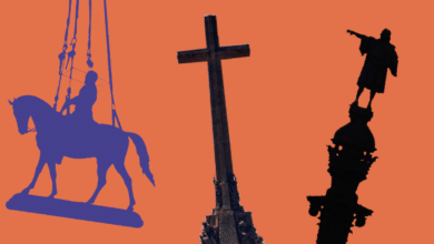 Auge y caída de Cristóbal Colón (y otros monumentos)