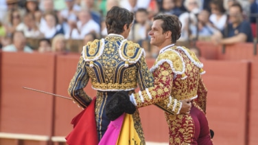 El Juli, a portagayola en su corrida de despedida de los ruedos