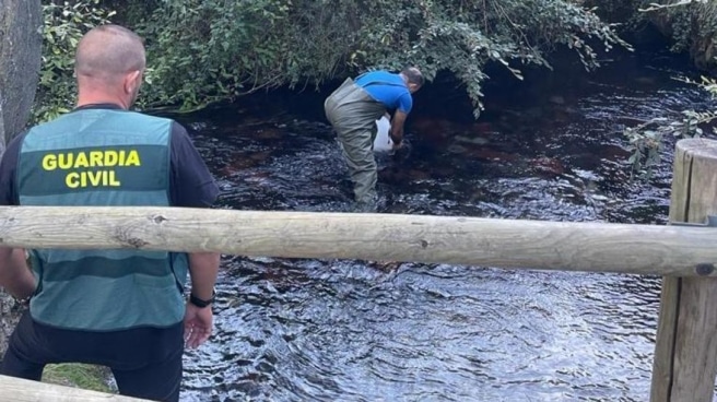 El origen del brote de gastroenteritis de Tarazona proviene del agua del río Queiles, en Soria Toma de muestras la semana pasada en uno de los tramos de la cabecera del río Queiles