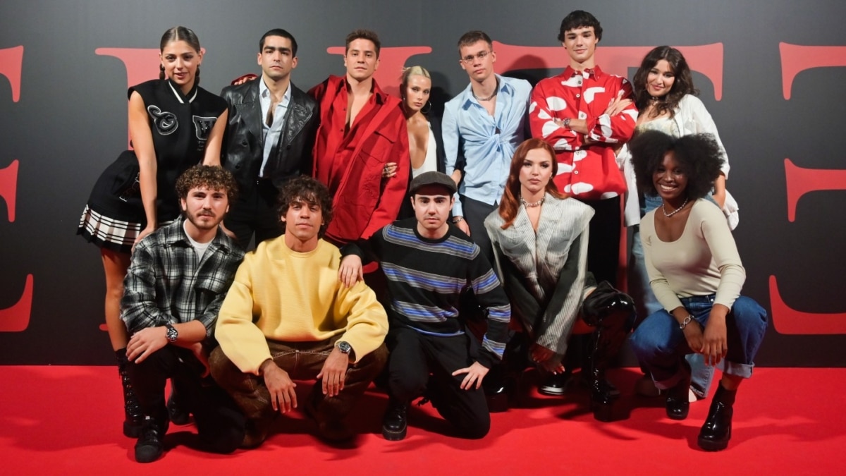 El 'casting' de 'Élite' presenta la temporada 7